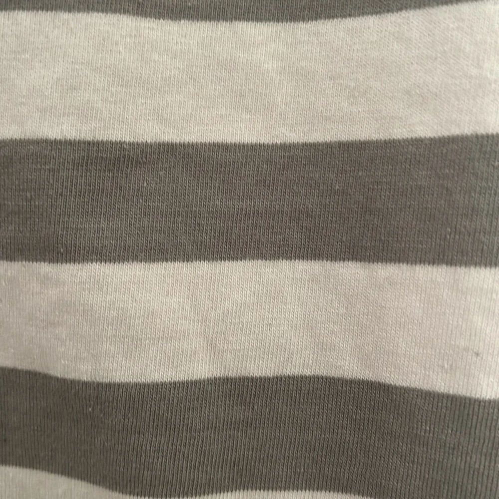 Denim & Flower Gray and White Striped Tee - Picture 3 of 6
